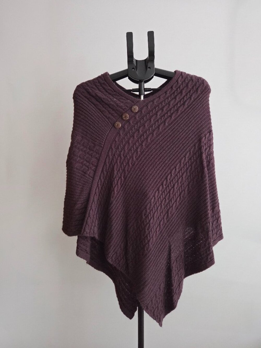Charlie Paige Maroon Shawl